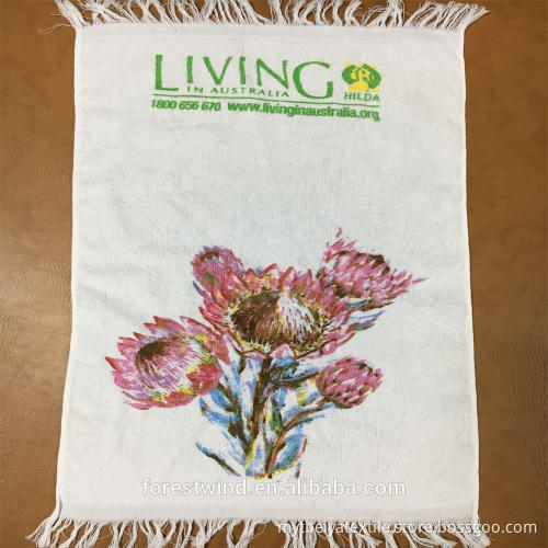 Factory Price Terry Printed Cotton Kitchen Tea Towel
